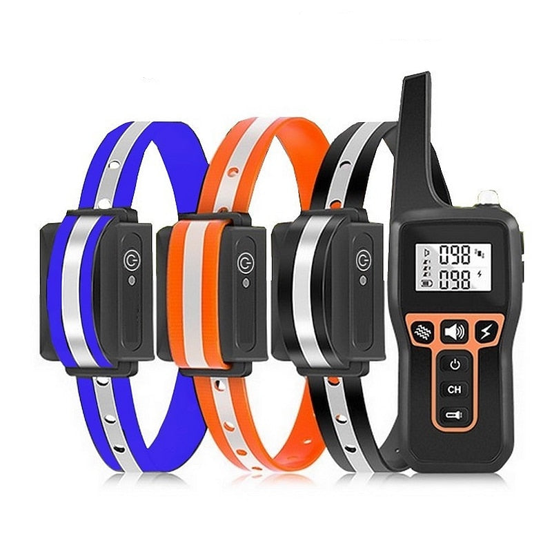Dog Training Collar | Waterproof & Rechargeable | 1,000 m Remote Range