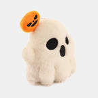 Plush Toy | Soft Cat & Pumpkin Design | Embroidered Details