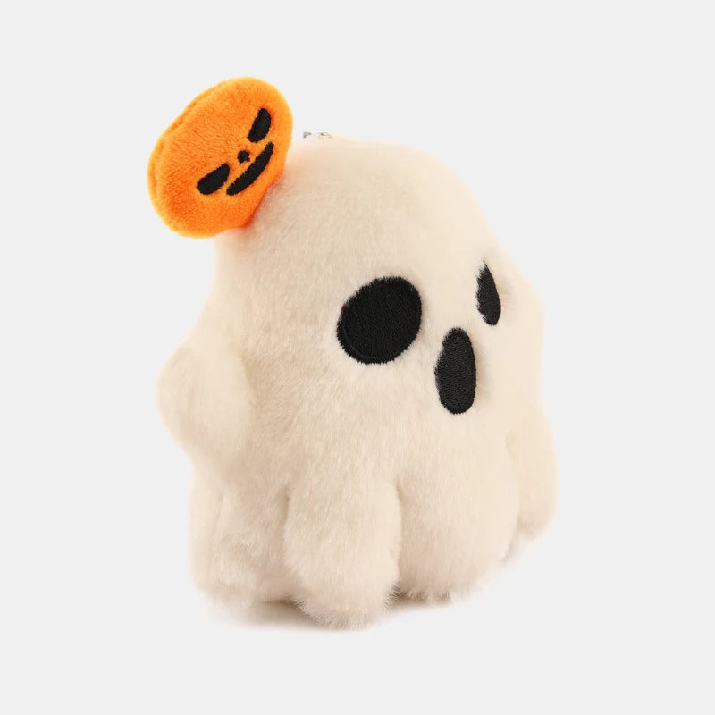 Plush Toy | Soft Cat & Pumpkin Design | Embroidered Details