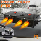Car Heater | 12V PTC Ceramic | Four Air Outlets