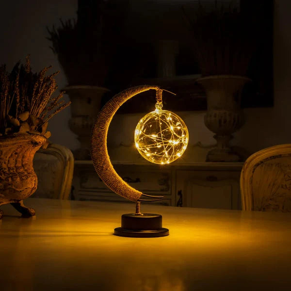 Moon Lamp | Realistic Moon Design & Soft Warm Glow