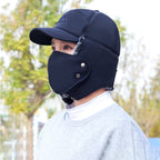 Winter Hat | Windproof & Breathable | Ear Flaps & Removable Face Mask