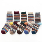 Winter Socks | Warm Wool Blend & Scandinavian Pattern | Unisex