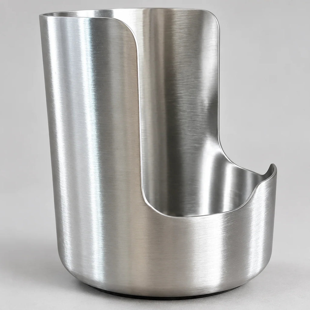 Utensil & Pot Lid Holder | Stainless Steel Drip-Catching Weighted Base