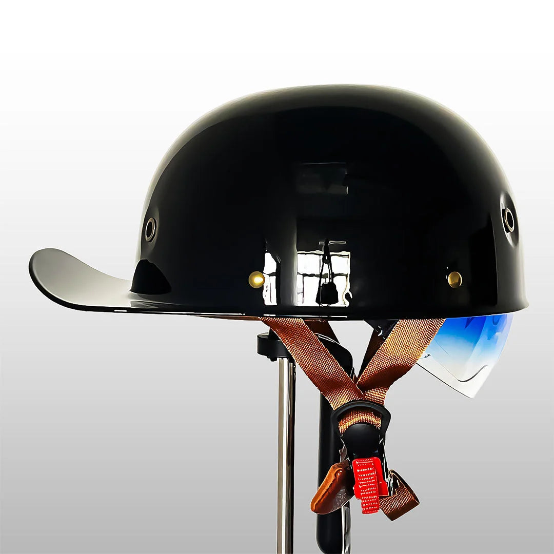 Motorcycle Helmet | Baseball Cap Style & Lightweight | DOT & ECE Certified