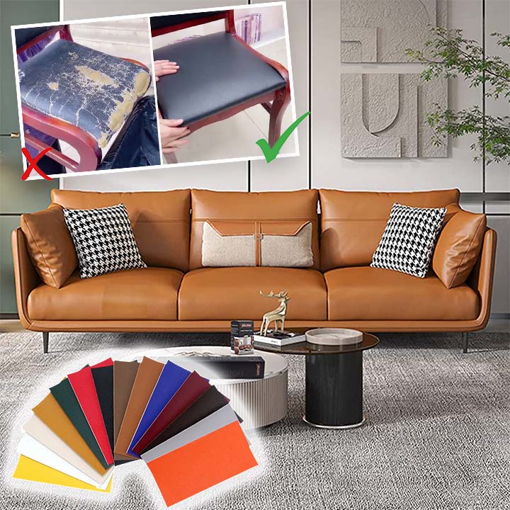 Leather Patch | Self-Adhesive & Durable | 50 x 138 cm