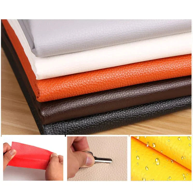 Leather Patch | Self-Adhesive & Durable | 50 x 138 cm