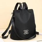 Anti-Theft Backpack | Hidden Back Zipper & Water-Repellent Oxford | Convertible Carrying Options