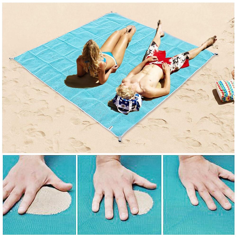 Beach Towel | Sand-Repellent & Foldable | 200 × 200 cm