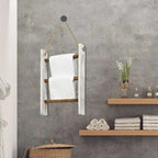 Towel Rack | Vintage-Inspired Solid Wood & Space-Saving