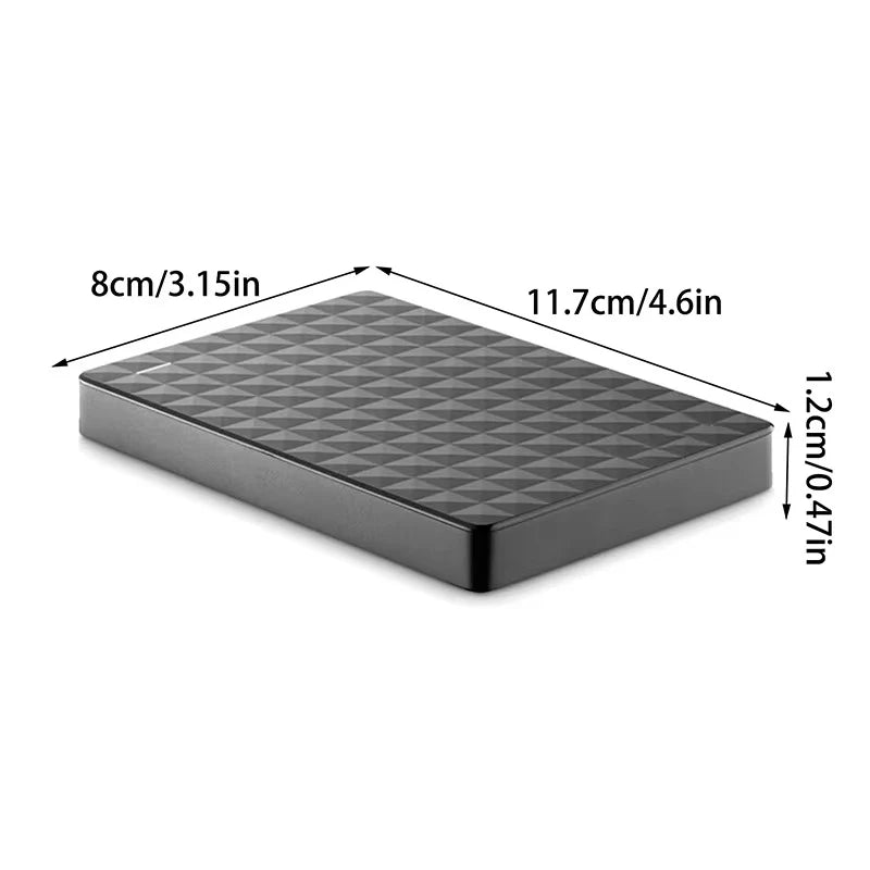 External Hard Drive | USB 3.0 Plug & Play | 2TB