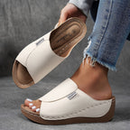 Wedge Sandals | Orthopedic Sole & Adjustable Straps | Slip-On