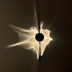 Wall Light | Adjustable Wave Projection & 180° Rotatable | Aluminum & Stainless Steel