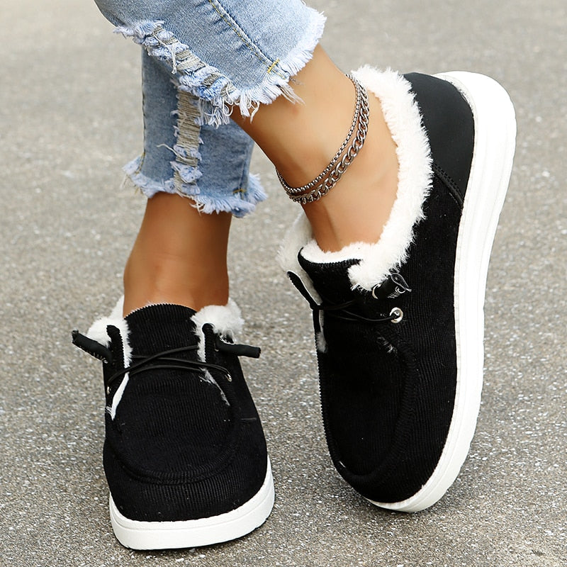 Slip-On Shoes | Plush-Lined & Non-Slip | Lightweight