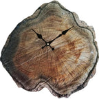 Wall Clock | Minimalist Wood Finish & Silent Quartz | 30 cm Diameter