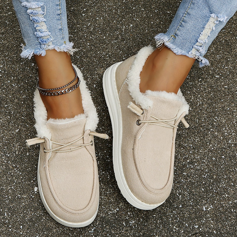 Slip-On Shoes | Plush-Lined & Non-Slip | Lightweight
