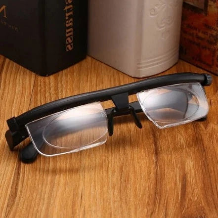 Adjustable Glasses | Continuous Focus Dial & No Prescription