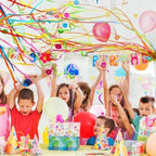 Paper Throw Streamers | Biodegradable & Flame-Retardant | Set of 10