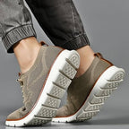 Men's Slip-On Shoes | Orthopedic Wide Toe Box & Breathable Knit