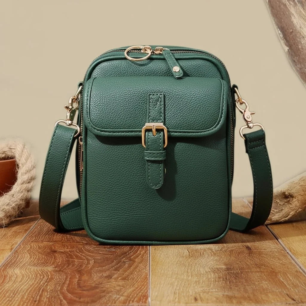 Crossbody Bag | Compact Anti-Theft Zippers & Durable Fabric