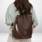 Anti-Theft Backpack | Hidden Back Zipper & Water-Repellent Oxford | Convertible Carrying Options