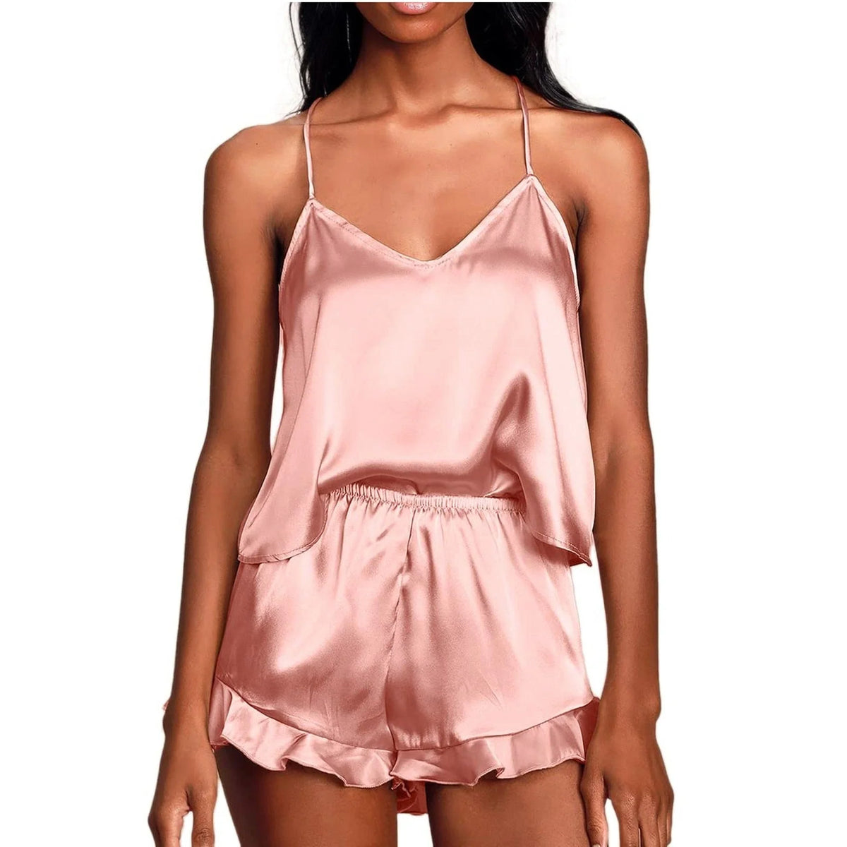 Pyjama Set | Smooth Satin & Adjustable Straps