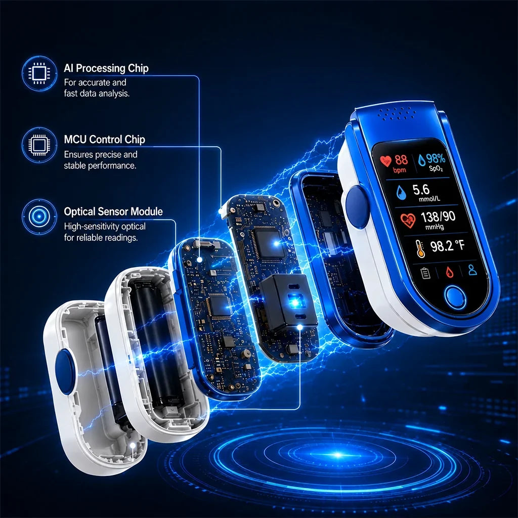 Glucose Monitor | Non-Invasive Needle-Free | Daily Health Tracking
