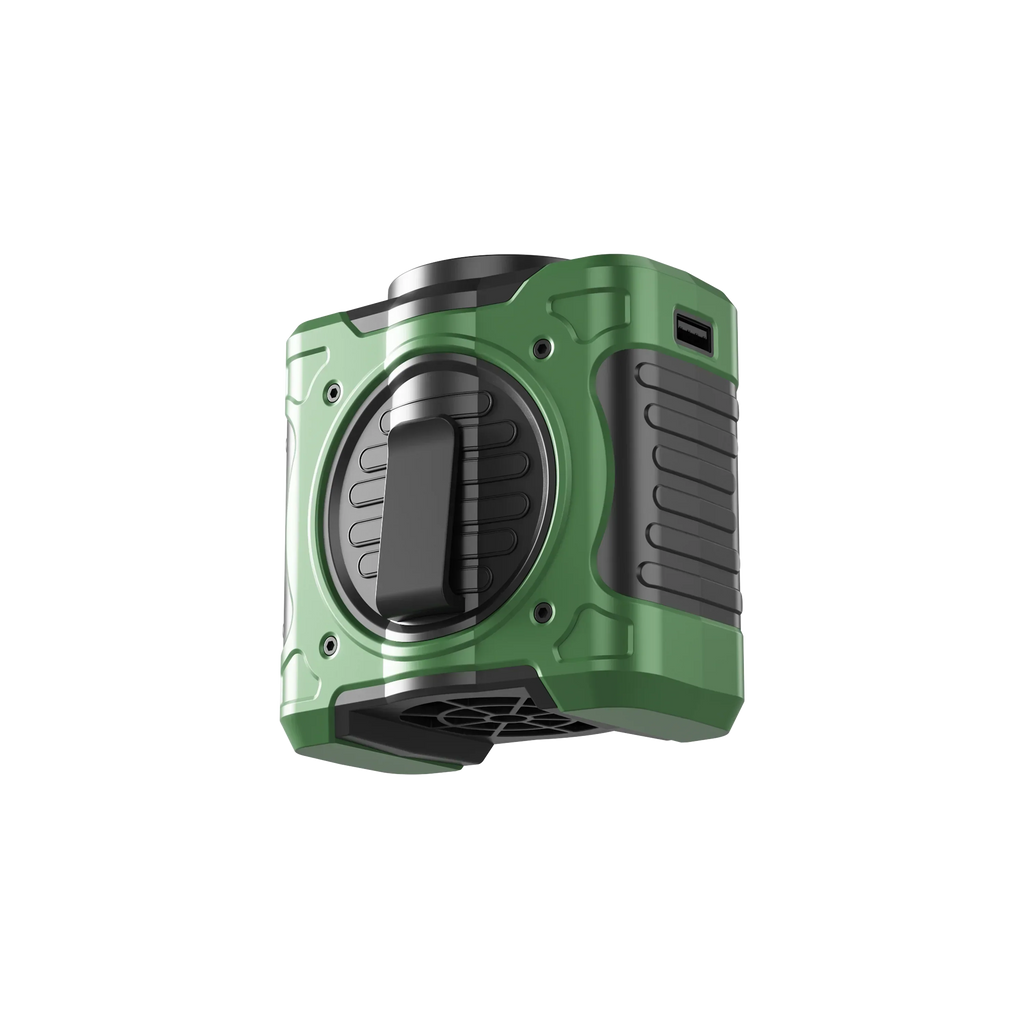 Clip-On Fan | 8000mAh Battery & Ice Ceramic Cooling | Hip, Neck & Handheld