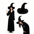 Witch Hat | Tall Pointed Design & Classic Black