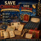 Puzzle Advent Calendar | Ongoing Mystery Story & Screen-Free Puzzles | 24 Days