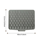 Silicone Drip Mat | Inclined Drainage & Heat-Resistant