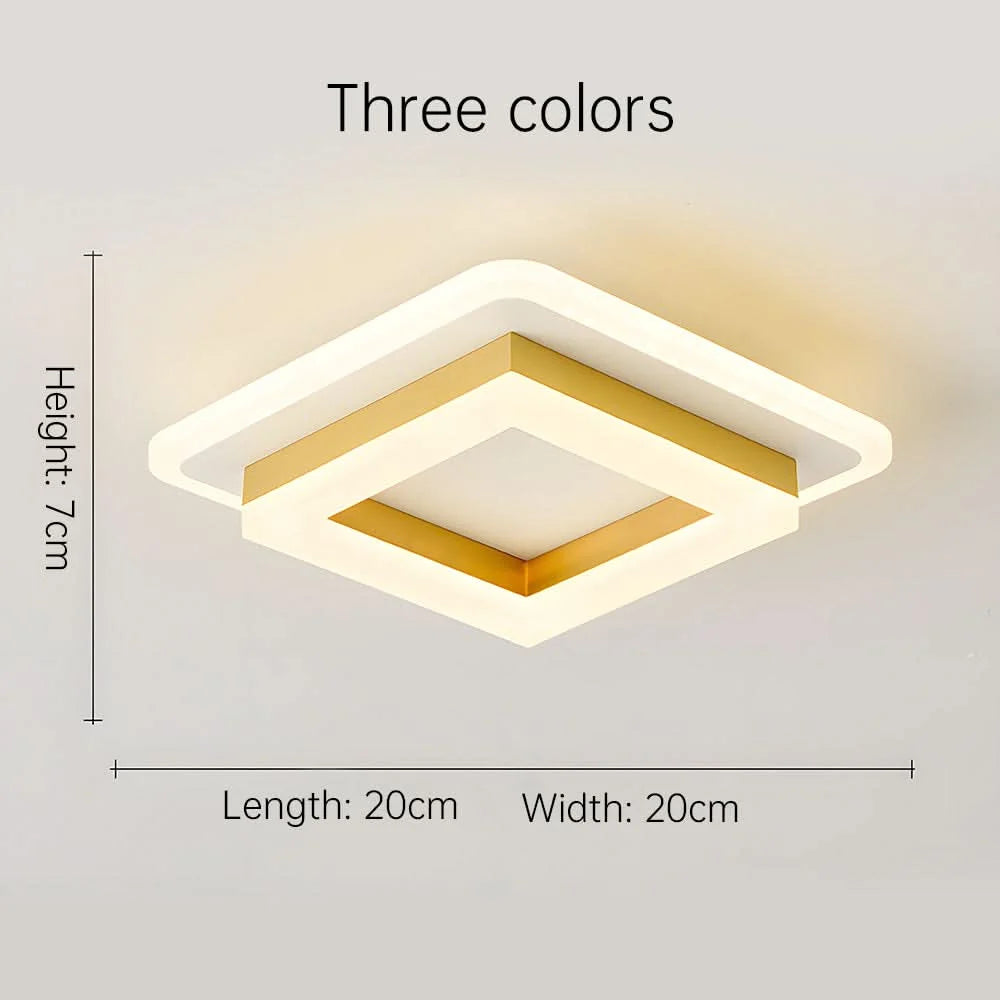 Ceiling Light | Square Modern Design & 24W Energy-Efficient LED