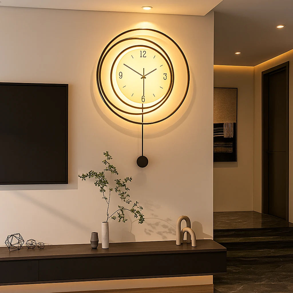 Wall Clock | Silent Quartz & Clear Numerals