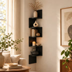 Corner Wall Shelf | Space-Saving Multi-Tier Design