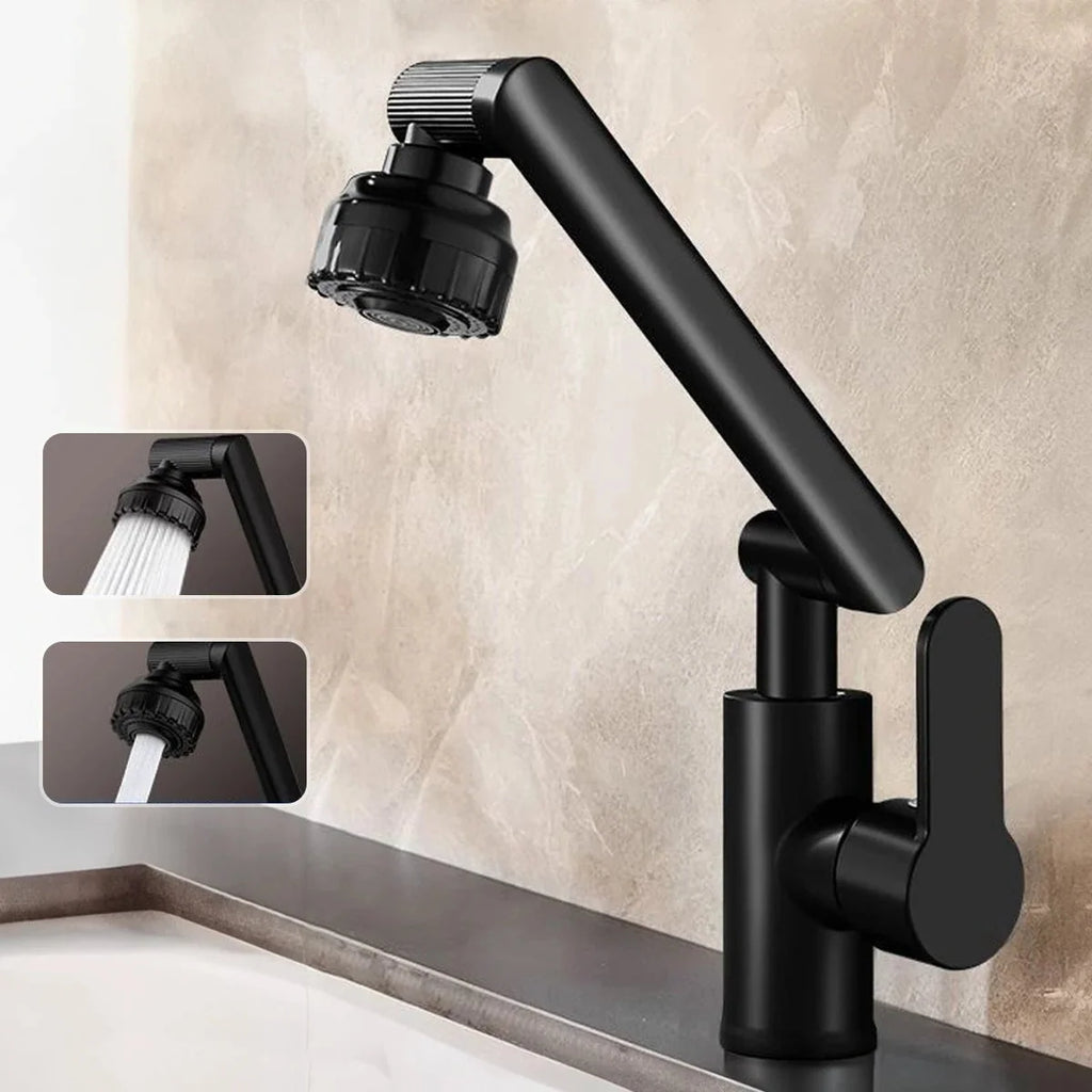 Kitchen Faucet | Flexible Arm & 360° Swivel | Dual Spray Modes