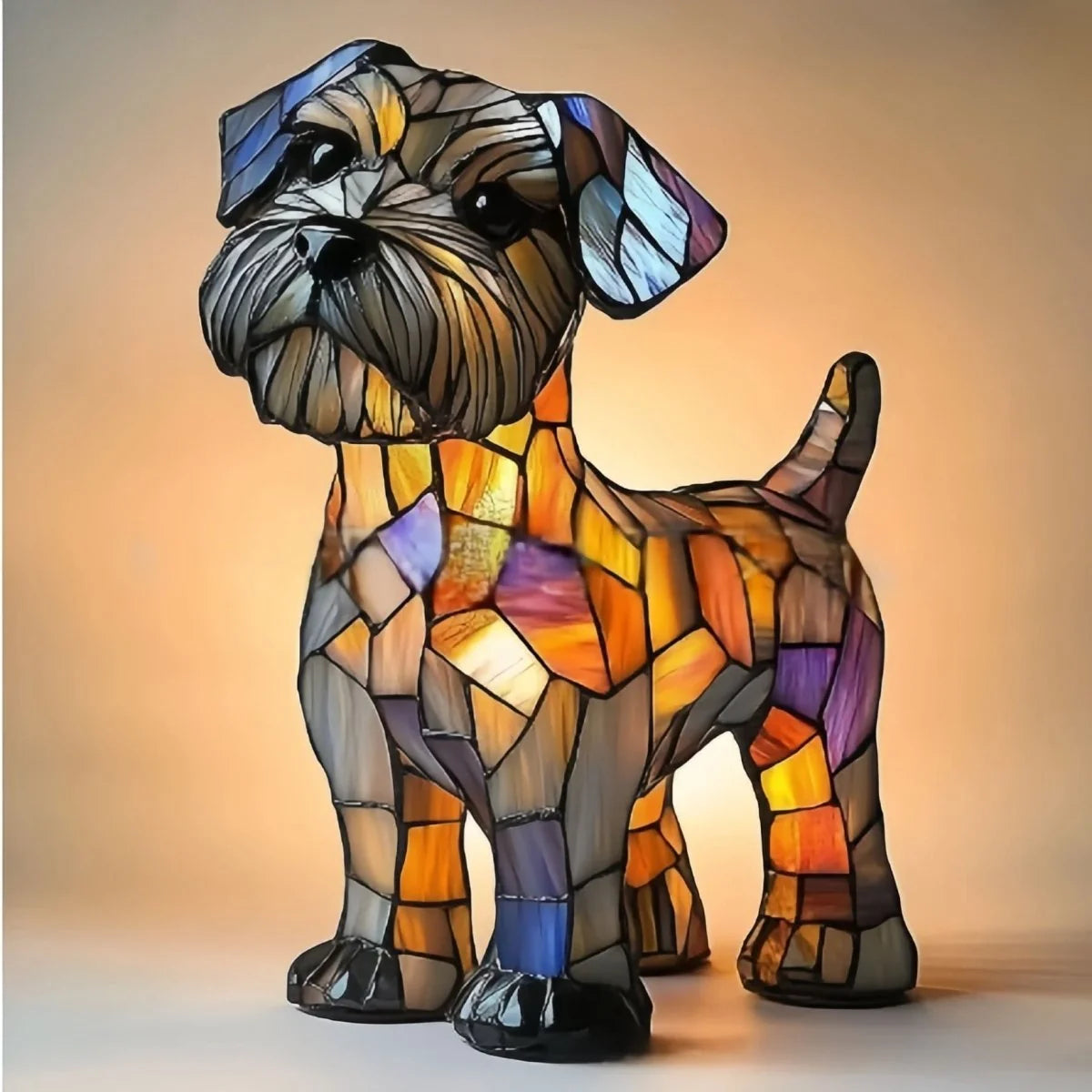 Night Light | Dog-Shaped Design & Warm LED Glow | USB Powered