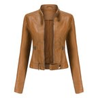 Women's Leather Jacket | Soft Genuine Leather | Classic Fitted Design