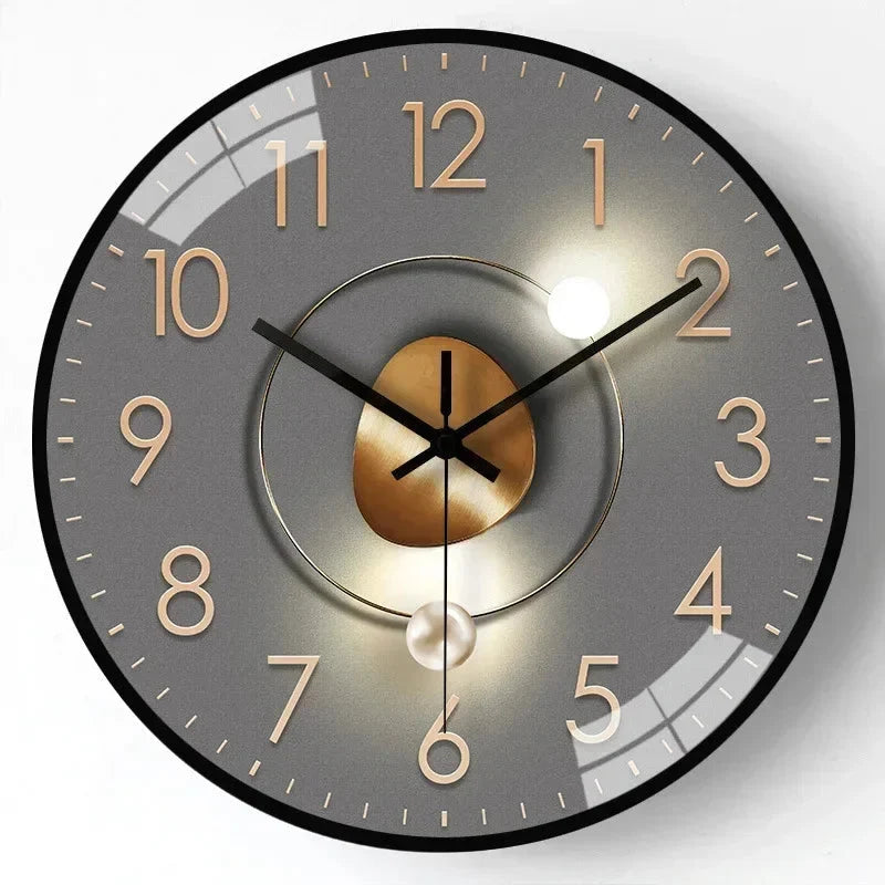 Wall Clock | Silent & Elegant Design | 20 cm