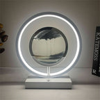 Sand Art Lamp | Rotating 3D Sand Art & Warm LED Light | USB Charging