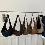 Shoulder Bag | Soft Suede & Slouchy Silhouette