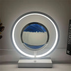 Sand Art Lamp | Rotating 3D Sand Art & Warm LED Light | USB Charging