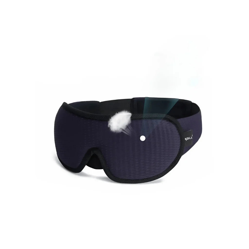 Sleep Mask | 3D Contoured Light-Reducing | Adjustable Breathable Fit