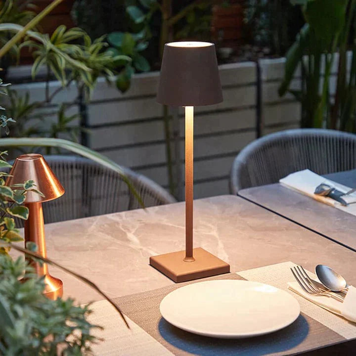 Table Lamp | Wireless & Rechargeable Dimmable LED | Up To 10 Hours Runtime