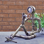 Table Lamp | Industrial Human Silhouette & USB Rechargeable LED