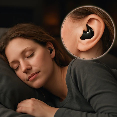 Bluetooth Sleep Earbuds | Feather-Light & Noise-Reducing | 24-Hour Battery