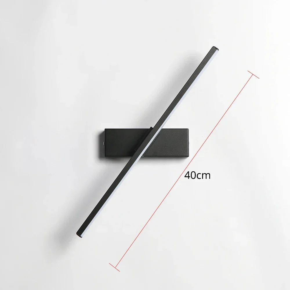 LED Wall Lamp | 330° Rotatable & Selectable Color Temperature | Three Sizes