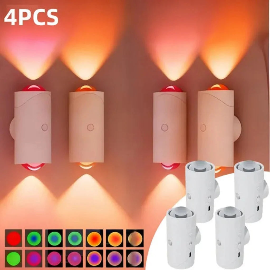 LED Night Light | Motion-Activated & Magnetic Mount | Rechargeable