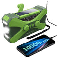 Emergency Radio | NOAA Alerts & Triple Charging | 10000mAh Power Bank