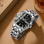 Sports Watch | Titanium Case & Scratch-Resistant Crystal | Water-Resistant to 50 m