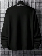 Men’s Long-Sleeve Shirt | Knitted Crew Neck | Regular Fit